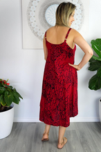 Load image into Gallery viewer, Mid Length Montego Dress Animal Print
