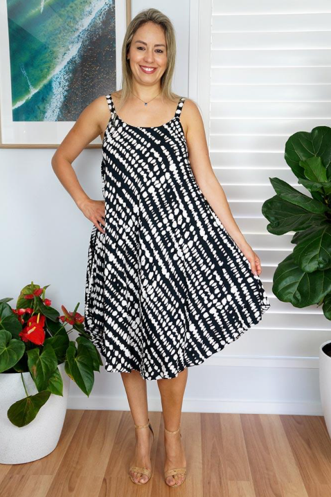 Mid Length Montego Dress Dreamland Print