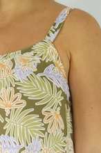 Load image into Gallery viewer, Mid Length Montego Dress Kauai Print
