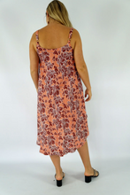 Load image into Gallery viewer, Mid Length Montego Dress Spotflower Print
