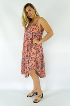 Load image into Gallery viewer, Mid Length Montego Dress Spotflower Print
