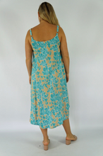 Load image into Gallery viewer, Mid Length Montego Dress Spotflower Print
