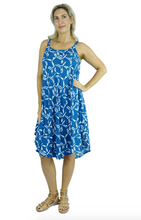 Load image into Gallery viewer, Mid Length Montego Dress Tails Print
