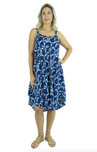 Load image into Gallery viewer, Mid Length Montego Dress Tails Print
