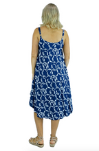 Load image into Gallery viewer, Mid Length Montego Dress Tails Print
