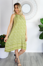 Load image into Gallery viewer, Short Chloe Dress Alpine Print
