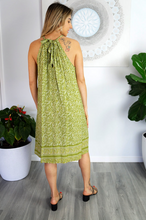 Load image into Gallery viewer, Short Chloe Dress Alpine Print
