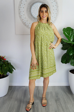 Load image into Gallery viewer, Short Chloe Dress Alpine Print
