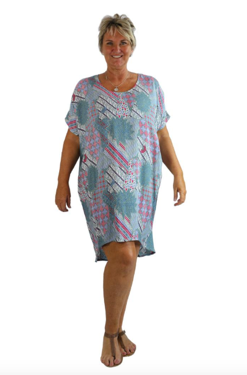 Lazy Days Dress Java Print