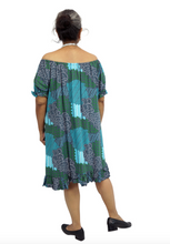 Load image into Gallery viewer, Diva Dress Mosiac Print
