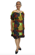 Load image into Gallery viewer, Diva Dress Mosiac Print
