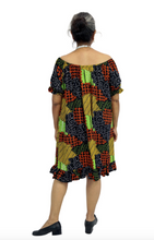 Load image into Gallery viewer, Diva Dress Mosiac Print
