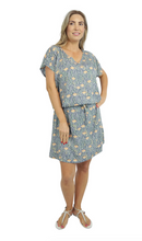 Load image into Gallery viewer, Papaya Dress Cascade Print
