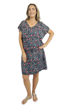 Load image into Gallery viewer, Papaya Dress Cascade Print
