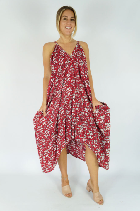 Festival Dress Blossom Print