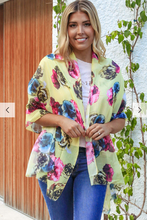 Load image into Gallery viewer, Large Cotton Feel Scarf Roses Print
