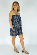 Load image into Gallery viewer, Short Romper Marigold Print kk
