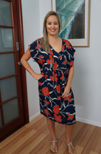 Load image into Gallery viewer, Cruiser Dress Poppy Print
