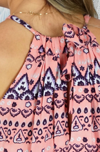Load image into Gallery viewer, Long Chloe Dress Tuscany Print
