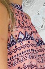 Load image into Gallery viewer, Long Chloe Dress Tuscany Print
