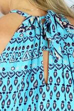 Load image into Gallery viewer, Long Chloe Dress Tuscany Print
