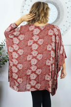 Load image into Gallery viewer, Short Tunic Sunflower Print
