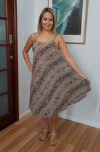 Load image into Gallery viewer, Mid Length Montego Dress Papua Print
