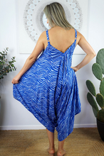 Load image into Gallery viewer, Boho Jumpsuit Taronga Print
