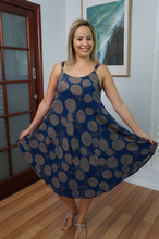Load image into Gallery viewer, Mid Length Montego Dress Marigold Print
