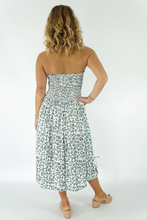Load image into Gallery viewer, Short Smock Dress Safari Print
