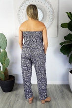 Load image into Gallery viewer, Long Jumpsuit Baby Cheetah Print
