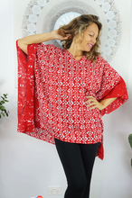 Load image into Gallery viewer, Short Tunic Tiki Print
