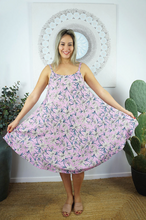 Load image into Gallery viewer, Mid Length Montego Dress Olympia Print
