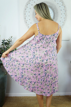 Load image into Gallery viewer, Mid Length Montego Dress Olympia Print
