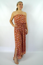 Load image into Gallery viewer, Long Tube Dress Juliet Print
