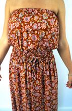 Load image into Gallery viewer, Long Tube Dress Juliet Print
