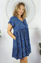 Load image into Gallery viewer, Kiki Baby Doll Dress Starflower Print
