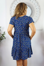 Load image into Gallery viewer, Kiki Baby Doll Dress Starflower Print
