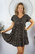 Load image into Gallery viewer, Kiki Baby Doll Dress Starflower Print
