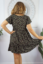 Load image into Gallery viewer, Kiki Baby Doll Dress Starflower Print
