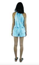 Load image into Gallery viewer, Chloe Halter Neck Romper Waterglass Print
