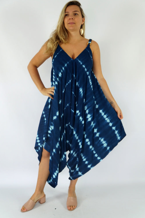 Boho Jumpsuit Nirvana Print