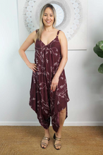 Load image into Gallery viewer, Boho Jumpsuit Sari Print
