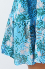 Load image into Gallery viewer, Kiki Baby Doll Dress Batik Paisley Print
