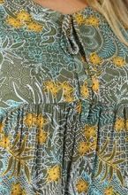 Load image into Gallery viewer, Kiki Baby Doll Dress Batik Paisley Print
