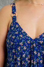 Load image into Gallery viewer, Boho Jumpsuit Starflower Print
