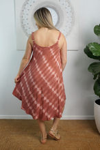 Load image into Gallery viewer, Mid Length Montego Dress Nirvana Print
