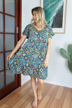 Load image into Gallery viewer, Kiki Baby Doll Dress Tijuana Print
