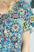 Load image into Gallery viewer, Kiki Baby Doll Dress Tijuana Print
