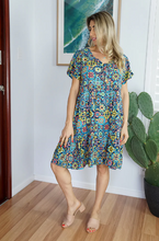 Load image into Gallery viewer, Kiki Baby Doll Dress Tijuana Print
